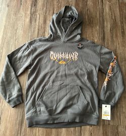 Boys Quicksilver Hoodie - Large (14/16)