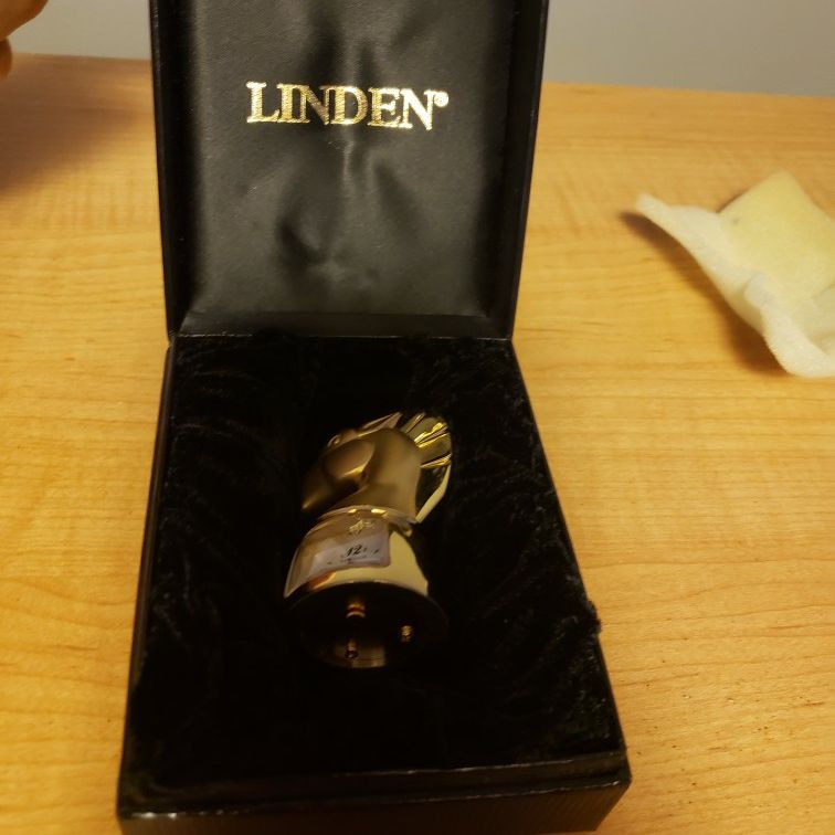 Linden Mini Clock HORSE