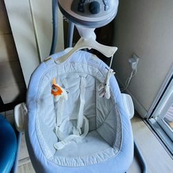 Almost New Baby Swing And Bouncer