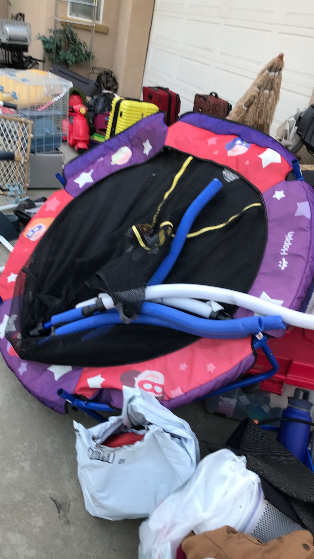 5 Ft Netted Trampoline For Toddlers