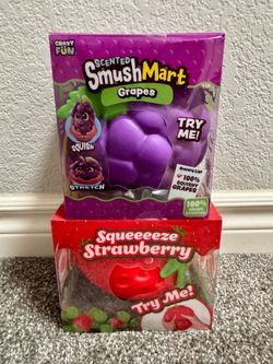 SmushMart Scented Grapes and Squeeeeze Strawberry Squish