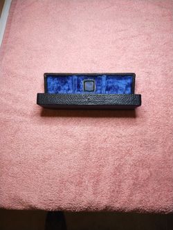 Davies Process Denture Leather Case  Vintage