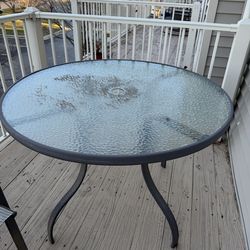 Patio set with 4 Chairs