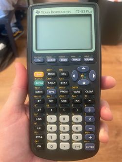 Texas Instruments TI-83 graphing calculator