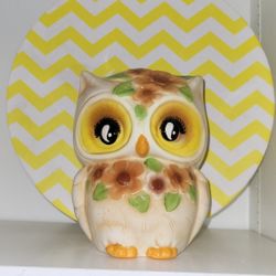 Vintage Owl Home Decor 6" Price Is Firm Cash Only 