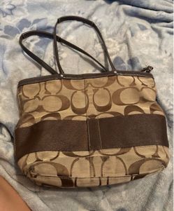 Coach Signature Tote Bag