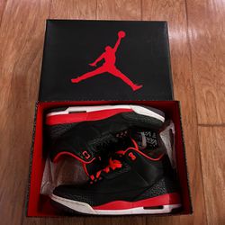 Jordan 3 “Crimson” Size 11