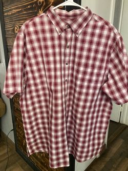 Men’s Button Up Shirt Size 1XLT