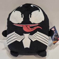 2 Available Marvel Cultopia Plush Venom by Mattel – 7” Stuffed Toy Black/White – NWT