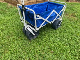 Beachcomber Mac Heavy Duty Collapsible Folding All Terrain Utility Beach Wagon