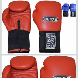 Competition Fight Gloves Red 12oz 