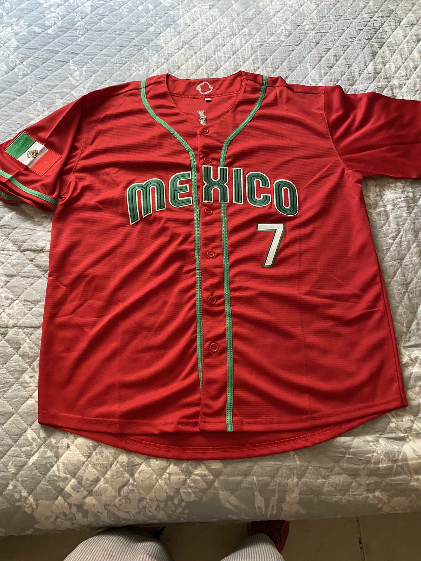 Mexico Baseball World classic Jersey