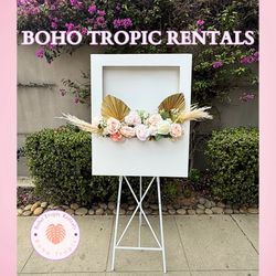 Welcome Floral Box - Wedding, Birthdays Or Baby Showers
