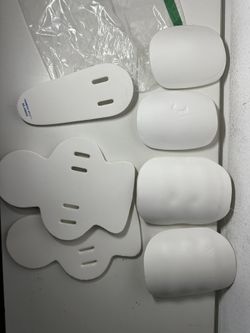 Champro Slots Pad Set, 7 Piece (Youth), white