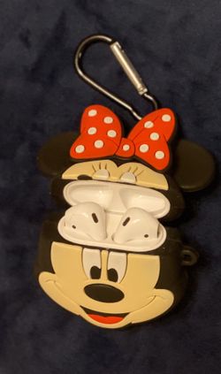 Minnie Mouse Silicon Protective Cover for AirPods case 1&2