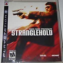 *****Like New:John Woo's Stranglehold PS3 Game Complete with Reg & Manual***