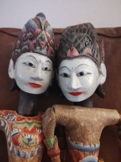 Vintage puppets