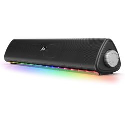 Brandnew  Bluetooth Computer Speakers for Desktop, 20W Stereo Sound, 3.5 mm Aux-in Connection, Wireless Battery Powered PC Speakers for Laptop, Tablet