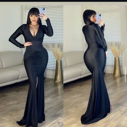 Vendo Vestido En Color Negro Solamente 