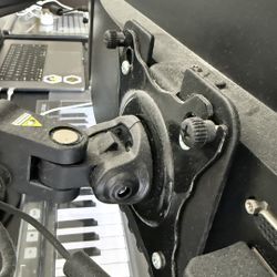 Dual Monitor Gas Spring Desk Mount