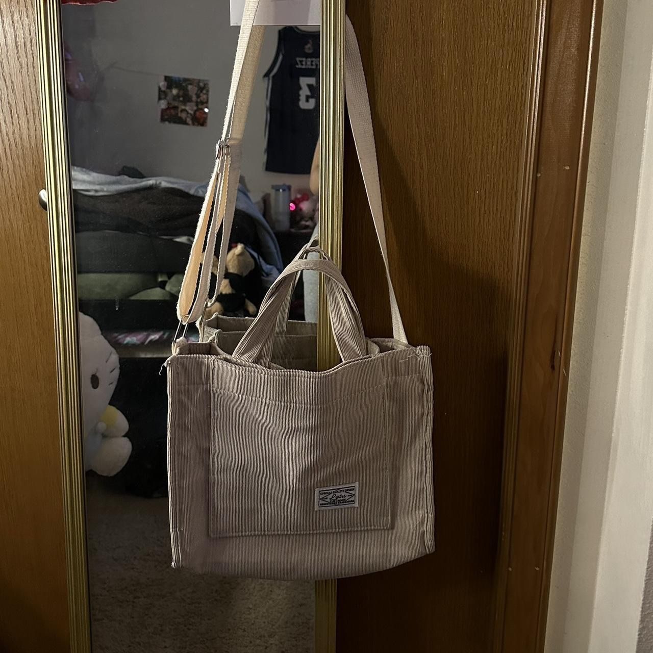 ** TAN TOTE BAG **