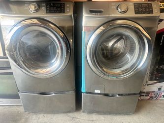 Samsung Front Load Washer and Dryer Set