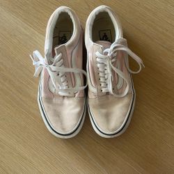 Vintage Orange Vans Old Skool