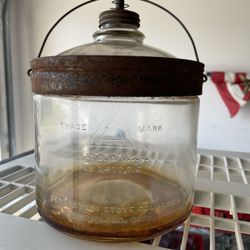 Antique Perfection Stove Company Oil Kerosene Jar