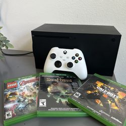 Xbox series X bundle 1TB 4 Games 