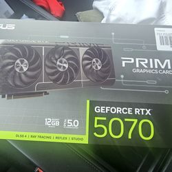 ASUS NVIDIA GeForce RTX 5070 Prime Triple Fan