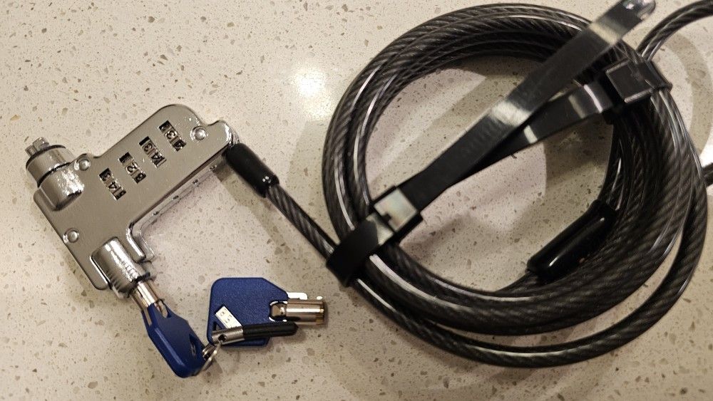 Keyed 4-Digit Combination Lock