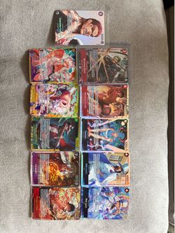 One piece trading cards
