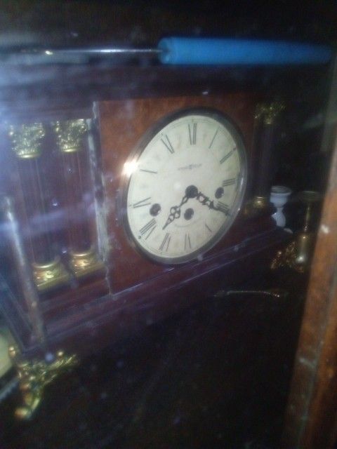 Howard Miller Box Clock Antique