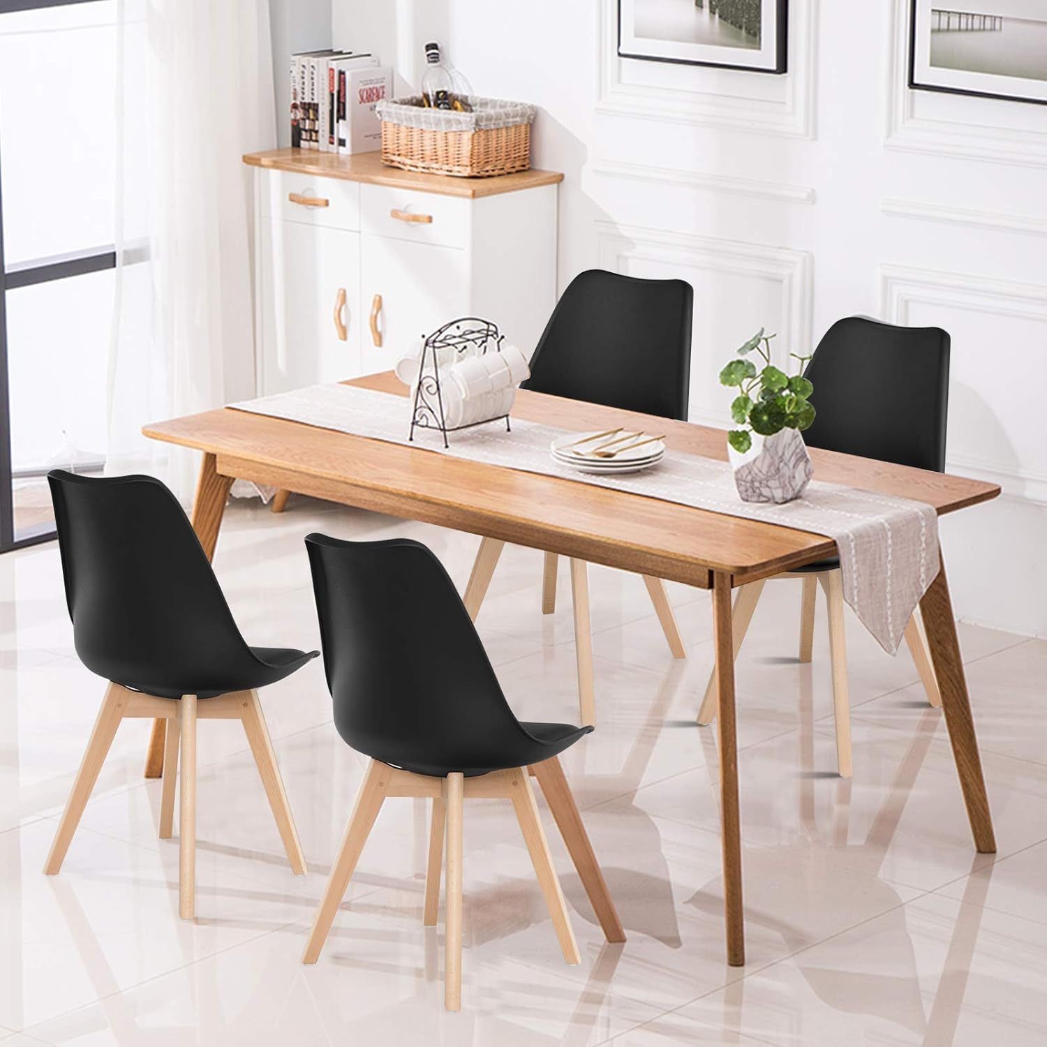 New Set Of 4 Business Dining Chair