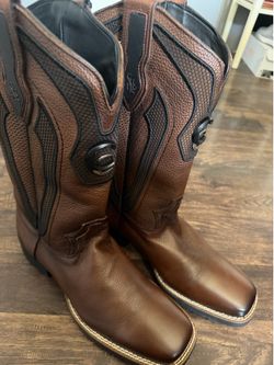 Cuadra Deer Leather square toe boot
