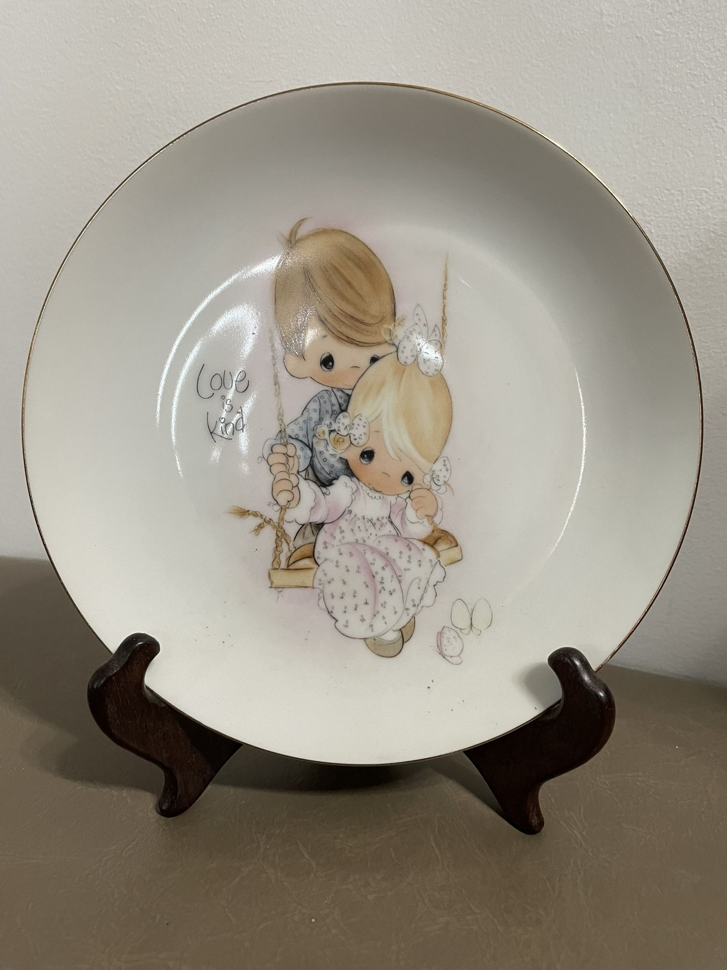 Precious Moments Love Is Kind Plate