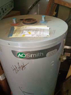 Ao smith hot water heater
