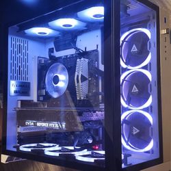 12thGen Black/White Gaming Pc
