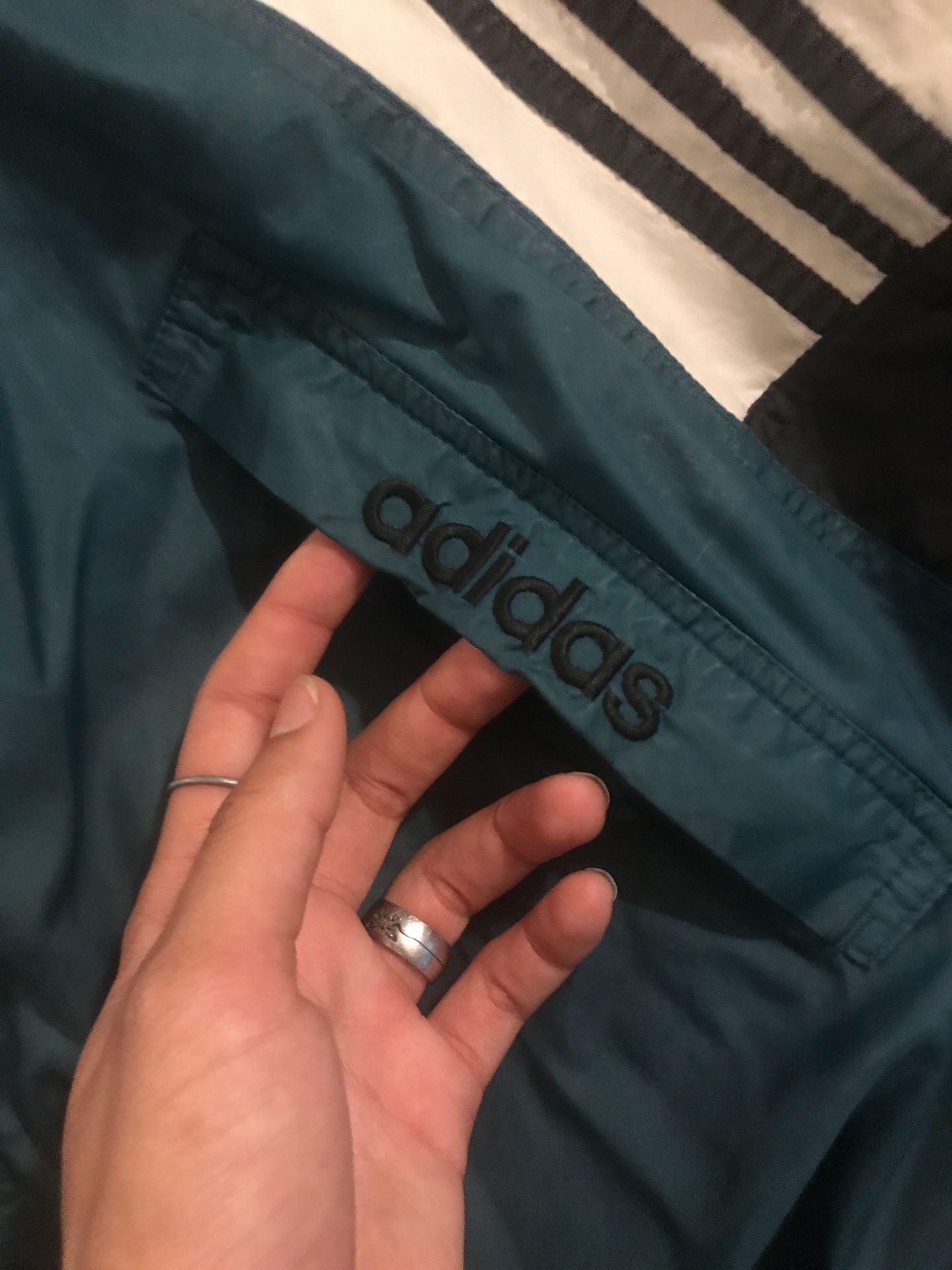 Adidas cropped windbreaker