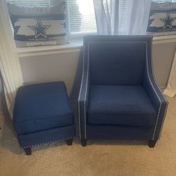 Chair & Foot Stool