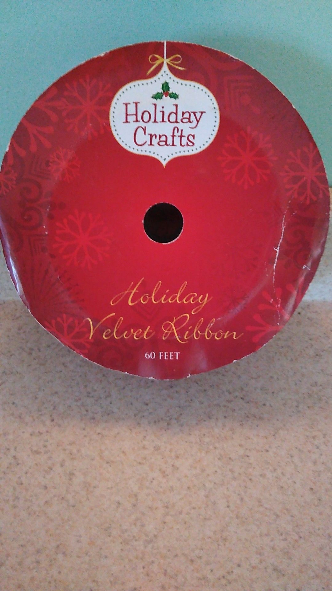 Brand New Sparkle Red Christmas Ribbon