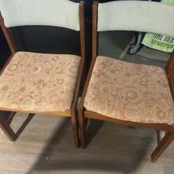 FREE Real Wooden chairs 
