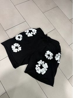 Denim tear shorts