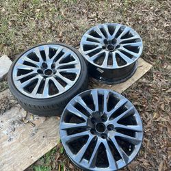 3 Lexus LS460 19 Inch Rims