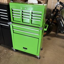  8 Drawer Rolling Tool Chest, Large Capacity Rolling Tool Box with Wheels, Locking Mechanical Tool Chest, Portable Tool Box with Sliding Drawers for G