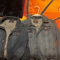 Childrens Place Denim Jacket Size 10/12 