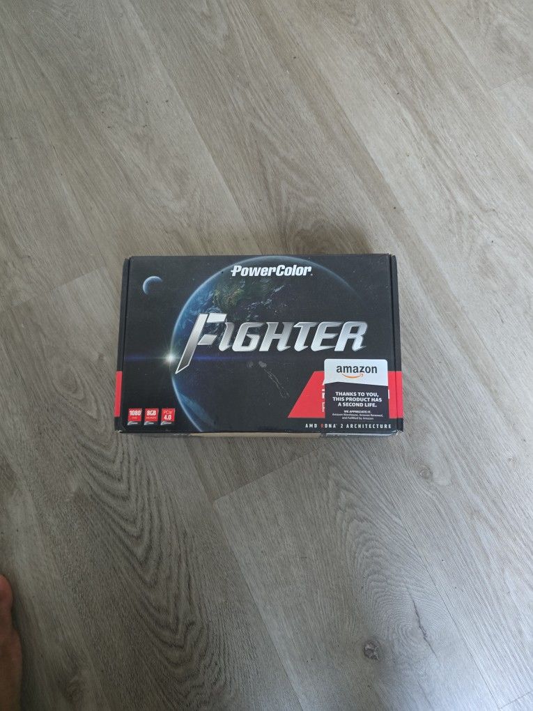 PowerColor Fighter AMD Radeon RX 6600 XT Gaming Graphics Card with 8GB GDDR6 Memory, Powered by AMD RDNA 2, HDMI 2.1