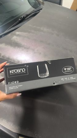 Krosno Fjord Whisky Glasses Set of 6