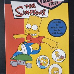 Vintage The Simpsons Valentines Cards