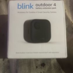 Blink outdoor four battery extension pack